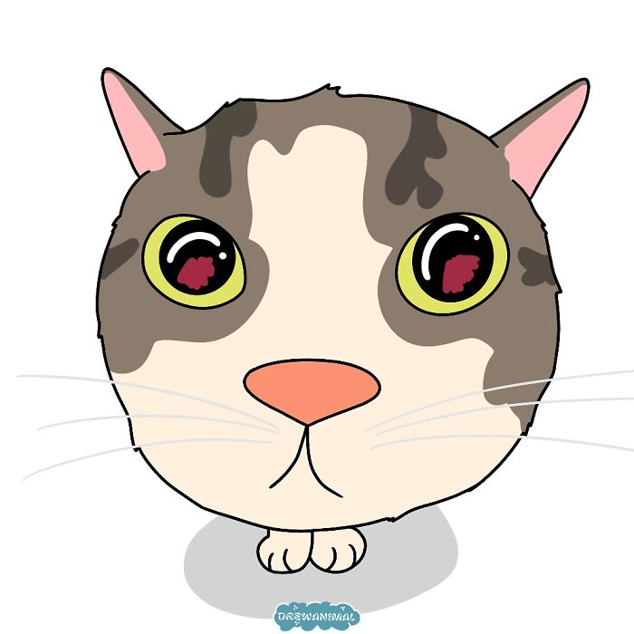 This Artist Turns Viral Cat Moments Into Funny Art (65 Pics)