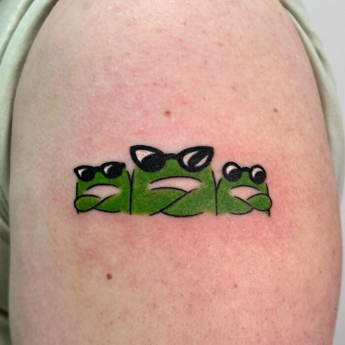 Adorable Frog And Other Animal Tattoos By Korean Artist Buoy (36 Pics)