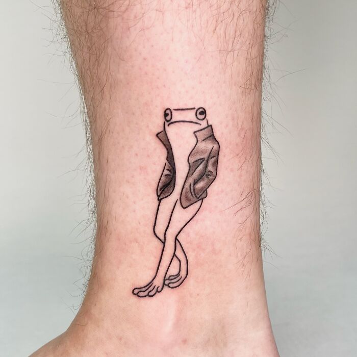 Adorable Frog And Other Animal Tattoos By Korean Artist Buoy (36 Pics)