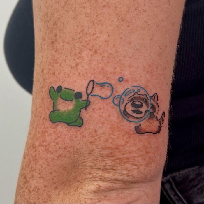 Adorable Frog And Other Animal Tattoos By Korean Artist Buoy (36 Pics)