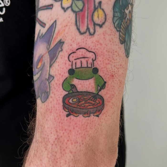 Adorable Frog And Other Animal Tattoos By Korean Artist Buoy (36 Pics)