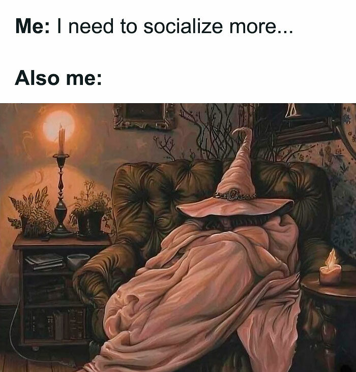 52 Introvert Memes To Scroll Through As You Decompress After A Day Of Socializing (New Pics)