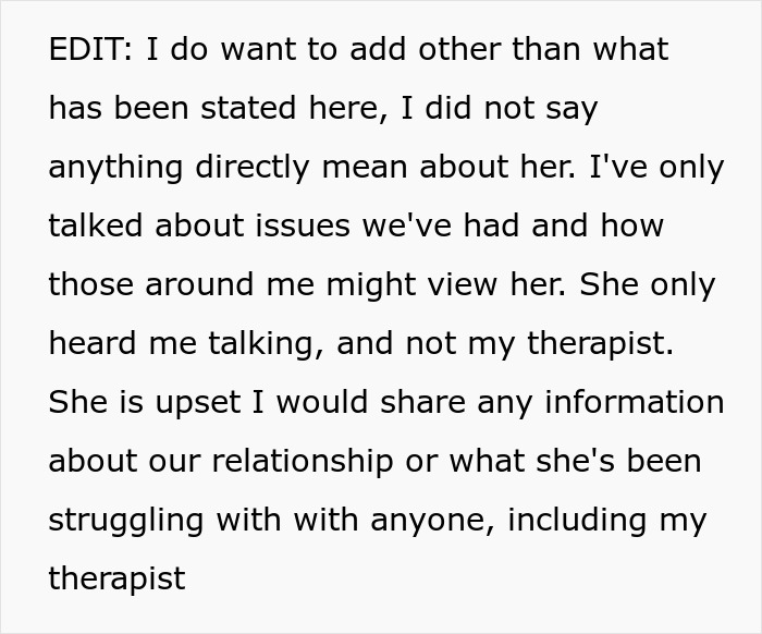 Woman Eavesdrops On Boyfriend’s Private Therapy Session, Is Angered By What She Hears