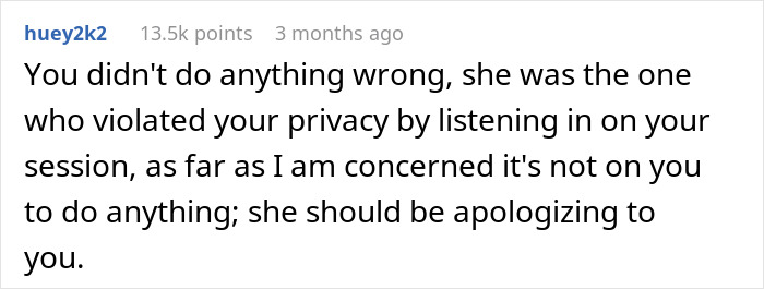 Woman Eavesdrops On Boyfriend’s Private Therapy Session, Is Angered By What She Hears