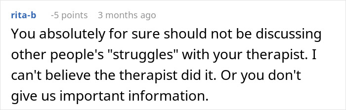 Woman Eavesdrops On Boyfriend’s Private Therapy Session, Is Angered By What She Hears