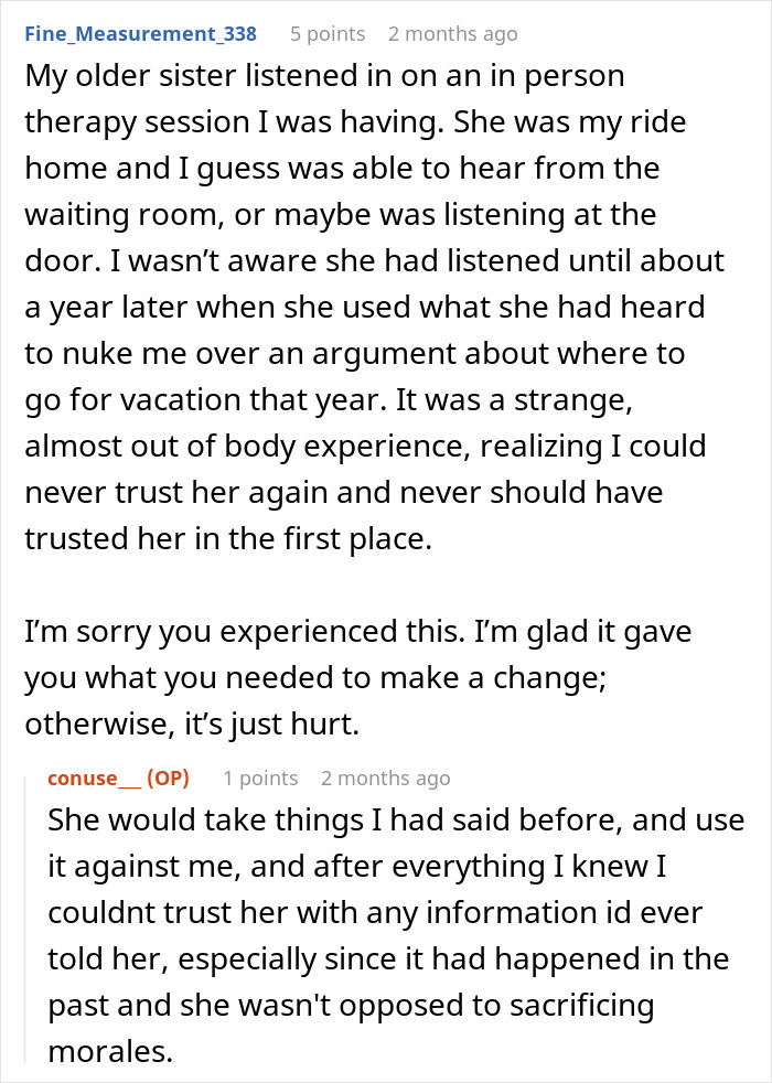 Woman Eavesdrops On Boyfriend’s Private Therapy Session, Is Angered By What She Hears