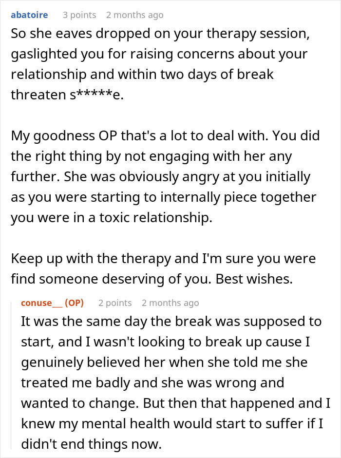 Woman Eavesdrops On Boyfriend’s Private Therapy Session, Is Angered By What She Hears