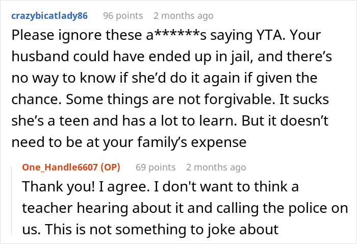 15YO Lies About Step-Uncle Exposing Himself To Her, Step-Aunt Cuts Teen Off Completely