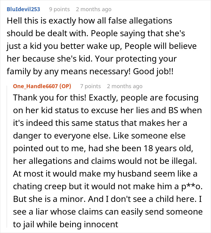15YO Lies About Step-Uncle Exposing Himself To Her, Step-Aunt Cuts Teen Off Completely