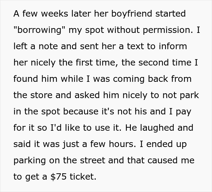 Woman Has Had Enough Of Roomie’s BF Taking Her Paid Parking Spot, Calls Tow Truck In A Heartbeat