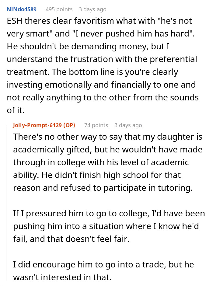 Mom Uses Insurance Payout To Cover Daughter&#8217;s Student Loan, Son Considers This Deeply Unfair