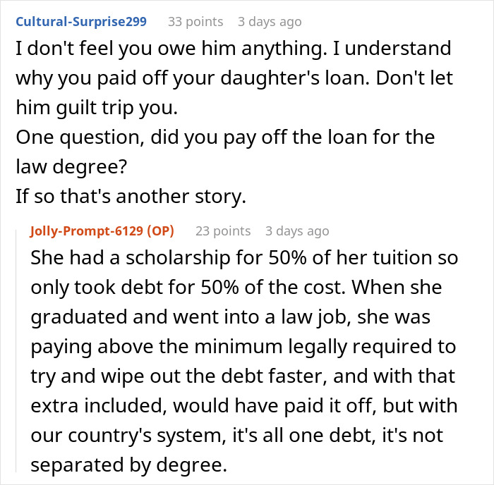 Mom Uses Insurance Payout To Cover Daughter&#8217;s Student Loan, Son Considers This Deeply Unfair