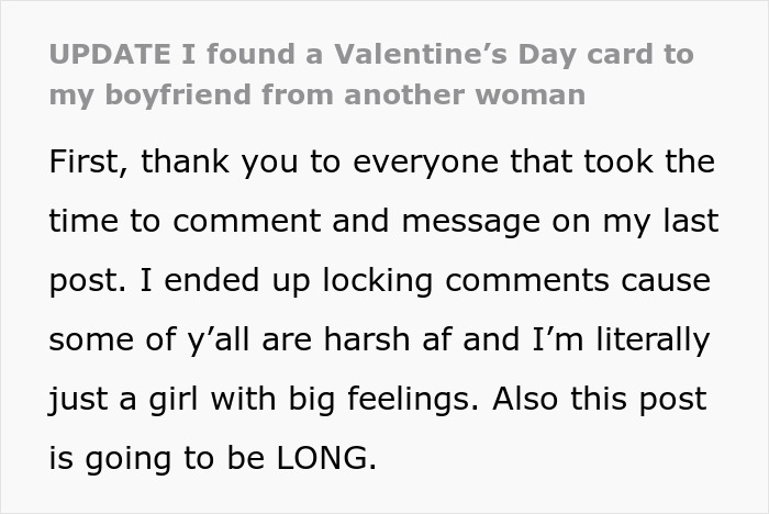 Woman Finds Flirty Valentine’s Card Meant For Her BF, He Plays Innocent While She Dials The Sender