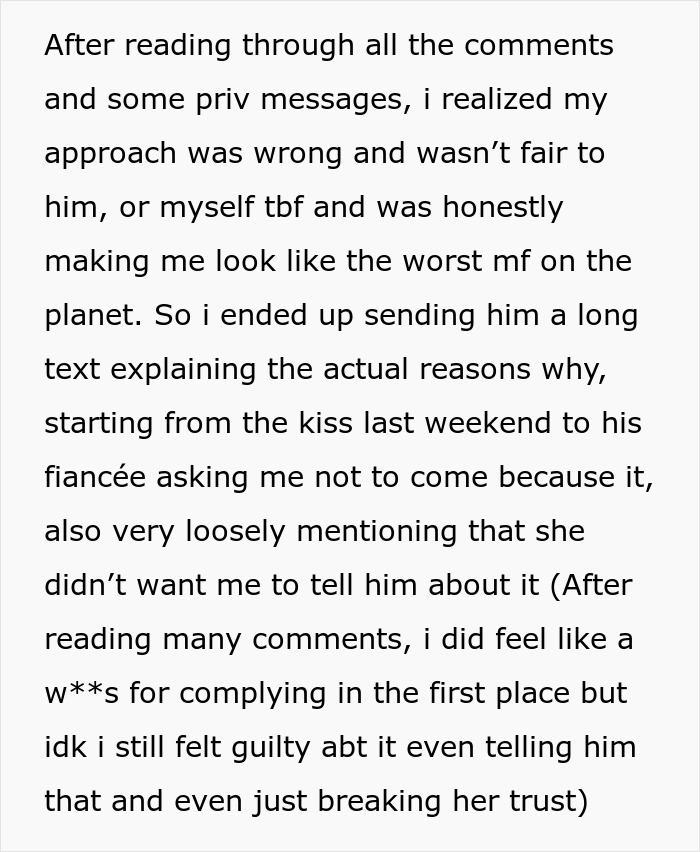&#8220;[Am I The Jerk] For Not Telling My Best Friend The Real Reason I&#8217;m Not At His Wedding?&#8221;