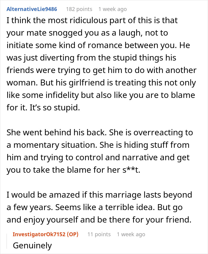 &#8220;[Am I The Jerk] For Not Telling My Best Friend The Real Reason I&#8217;m Not At His Wedding?&#8221;