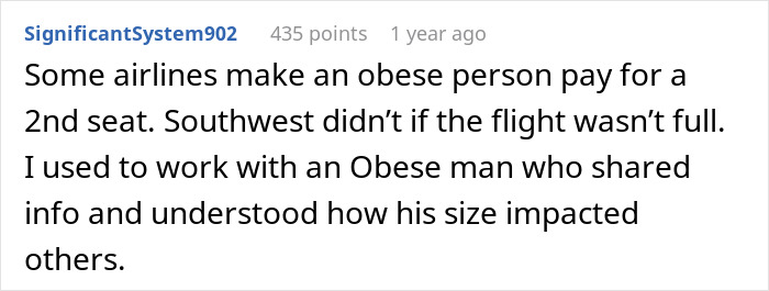 Internet Rallies Behind Woman Who Told Her Overweight Friend To Buy Two Plane Seats