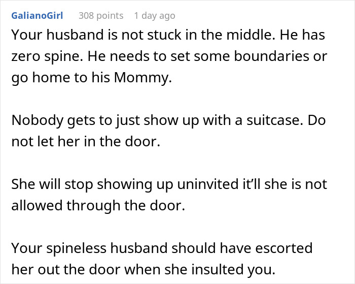 MIL Issues DIL An Ultimatum At Her Own Home, Regrets It: “You Don’t Get To Decide Who Lives Here”