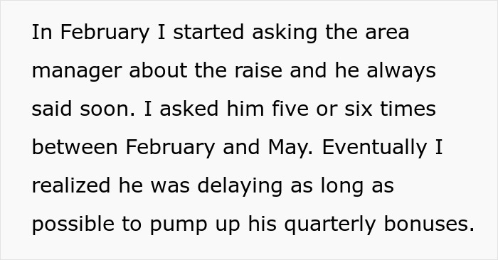 Manager Delays Raises To Boost His Bonus, Messes With The Wrong Employee