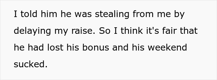 Manager Delays Raises To Boost His Bonus, Messes With The Wrong Employee