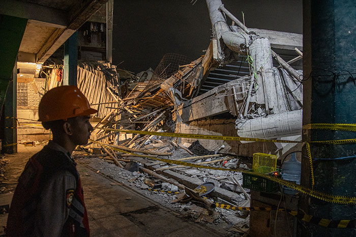 Over 60 Children Buried Under Collapsed School As Rescuers Race To Find Survivors