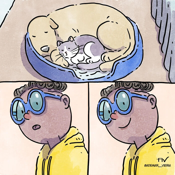 Artist Shares Adorable And Funny Comics Of Life With Pets (6 New Stories)