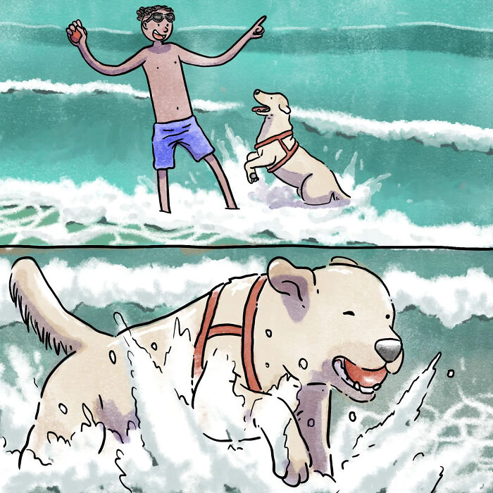 Artist Shares Adorable And Funny Comics Of Life With Pets (6 New Stories)