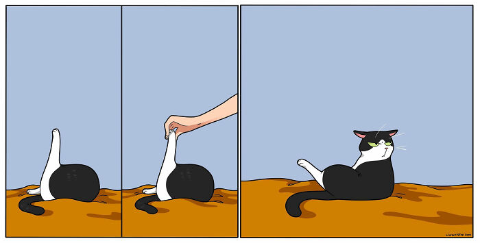 If You&#8217;re A Cat Owner, These Comics By Lingvistov Might Be Very Relatable To You (50 Best Pics)