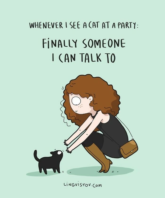 If You&#8217;re A Cat Owner, These Comics By Lingvistov Might Be Very Relatable To You (50 Best Pics)