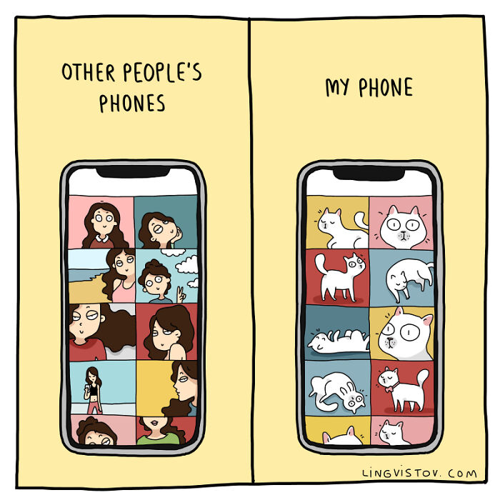 If You&#8217;re A Cat Owner, These Comics By Lingvistov Might Be Very Relatable To You (50 Best Pics)