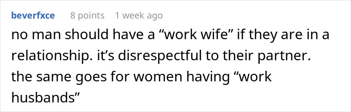 Man Doesn’t Get Why GF Is Upset About His “Work Wife” Who’s Sending Him Hearts And Mirror Selfies