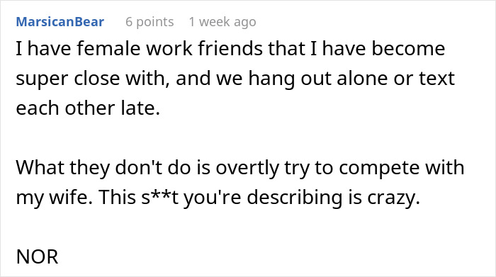 Man Doesn’t Get Why GF Is Upset About His “Work Wife” Who’s Sending Him Hearts And Mirror Selfies