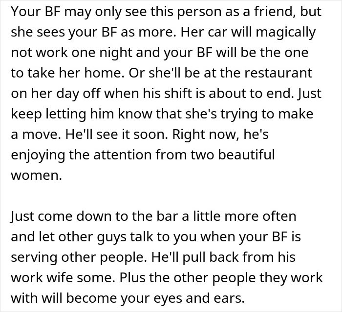 Man Doesn’t Get Why GF Is Upset About His “Work Wife” Who’s Sending Him Hearts And Mirror Selfies