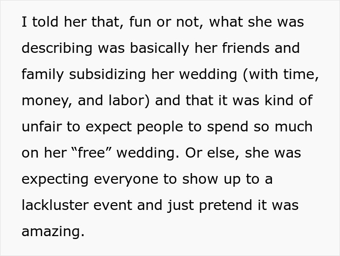 Bride Thinks She Can Throw Elaborate Wedding Without Spending A Cent, Gets A Reality Check