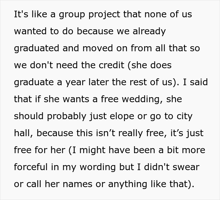 Bride Thinks She Can Throw Elaborate Wedding Without Spending A Cent, Gets A Reality Check