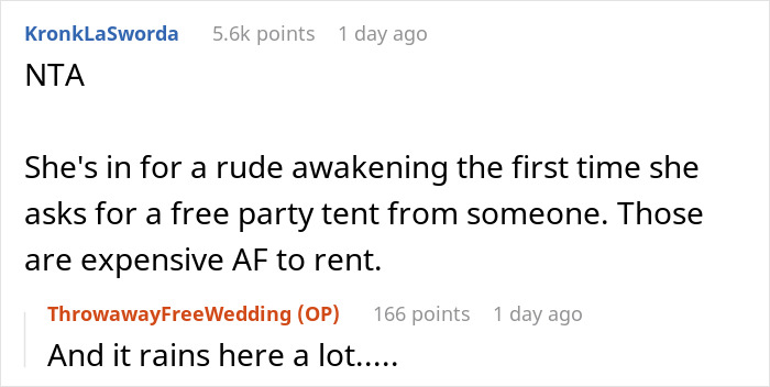 Bride Thinks She Can Throw Elaborate Wedding Without Spending A Cent, Gets A Reality Check