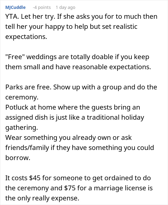 Bride Thinks She Can Throw Elaborate Wedding Without Spending A Cent, Gets A Reality Check
