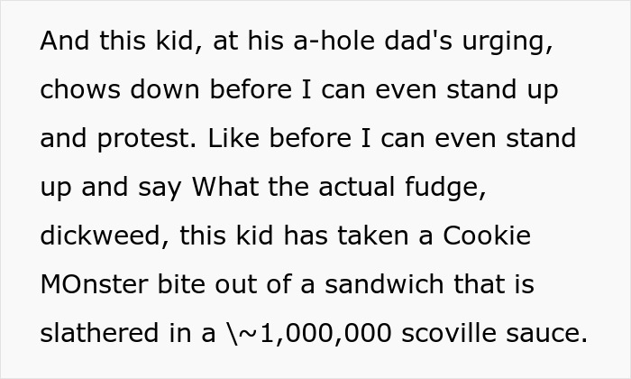 Dad Steals Stranger’s Spicy Chicken Sandwich For His Kid, Chaos Ensues When The Child Vomits Everywhere