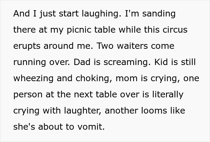 Dad Steals Stranger’s Spicy Chicken Sandwich For His Kid, Chaos Ensues When The Child Vomits Everywhere