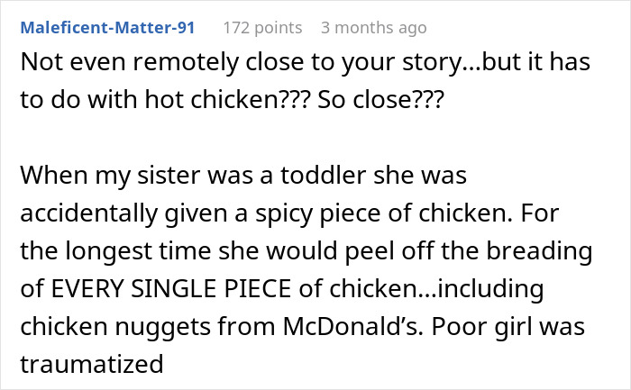 Dad Steals Stranger’s Spicy Chicken Sandwich For His Kid, Chaos Ensues When The Child Vomits Everywhere