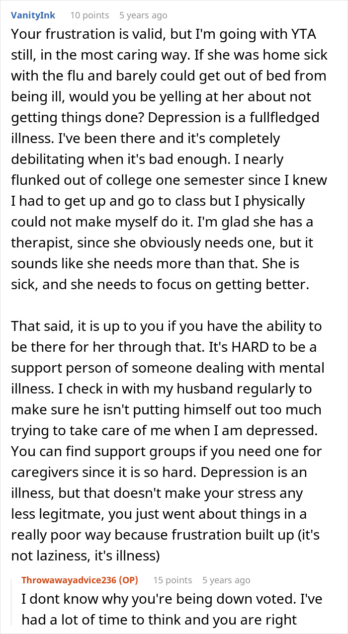 “Depressed Is Not An Excuse For Being Lazy”: Guy Snaps At Girlfriend, Instantly Regrets It