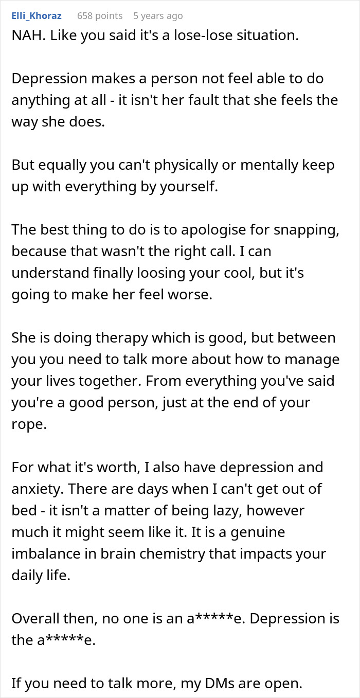 “Depressed Is Not An Excuse For Being Lazy”: Guy Snaps At Girlfriend, Instantly Regrets It