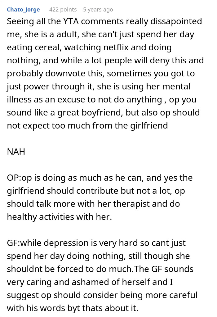 “Depressed Is Not An Excuse For Being Lazy”: Guy Snaps At Girlfriend, Instantly Regrets It