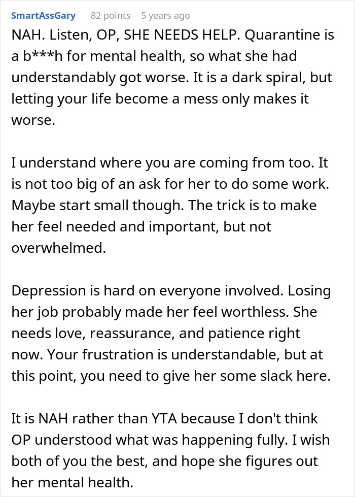 “Depressed Is Not An Excuse For Being Lazy”: Guy Snaps At Girlfriend, Instantly Regrets It