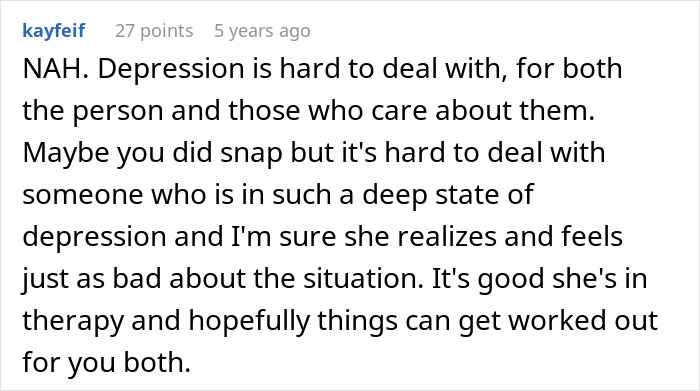 “Depressed Is Not An Excuse For Being Lazy”: Guy Snaps At Girlfriend, Instantly Regrets It