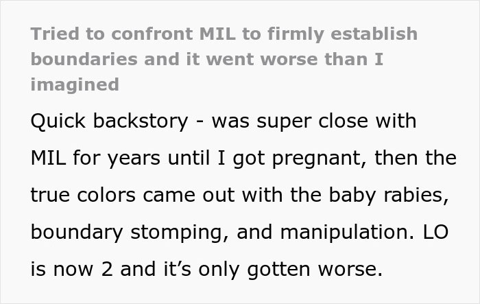 MIL Plays The Victim For 20 Minutes Straight, Doesn’t Know Son Heard Every Word