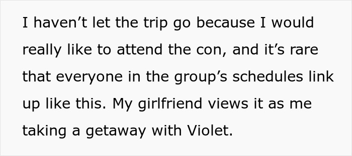 GF Tells Man He Must Choose Between Her And His Female Friend Before Going On Group Trip