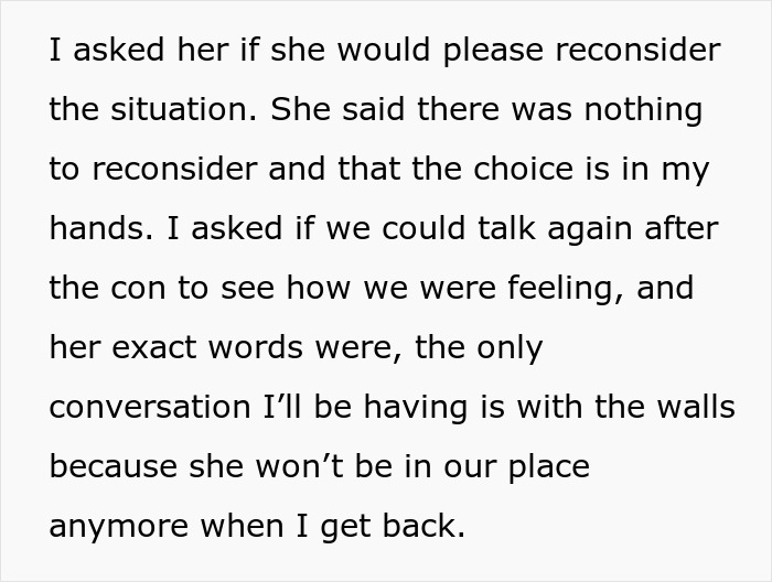 GF Tells Man He Must Choose Between Her And His Female Friend Before Going On Group Trip