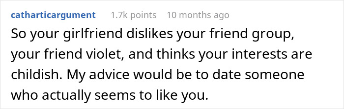 GF Tells Man He Must Choose Between Her And His Female Friend Before Going On Group Trip