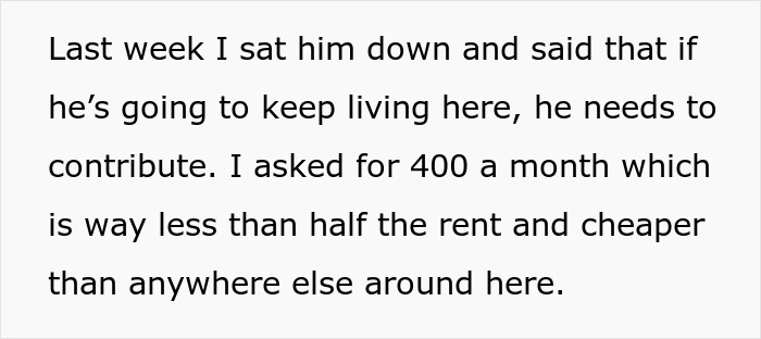 Guy Mooches Off Cousin For 6 Months, Calls Her Heartless When She Finally Demands $400 Rent