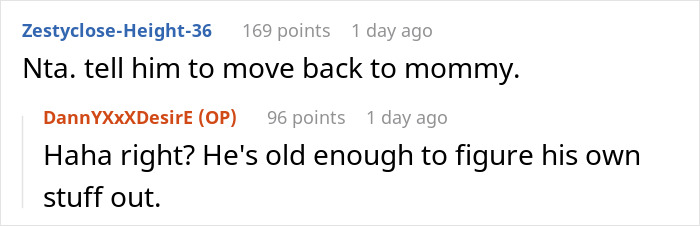Guy Mooches Off Cousin For 6 Months, Calls Her Heartless When She Finally Demands $400 Rent